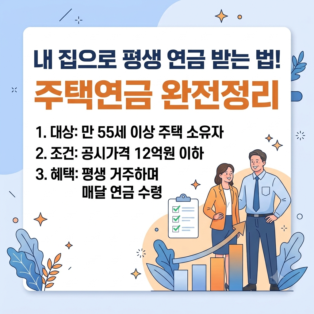 주택연금 가입조건 안내